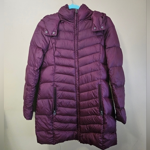Tommy Hilfiger Natural Down Packable Puffer Coat Women's Size S - Picture 1 of 6